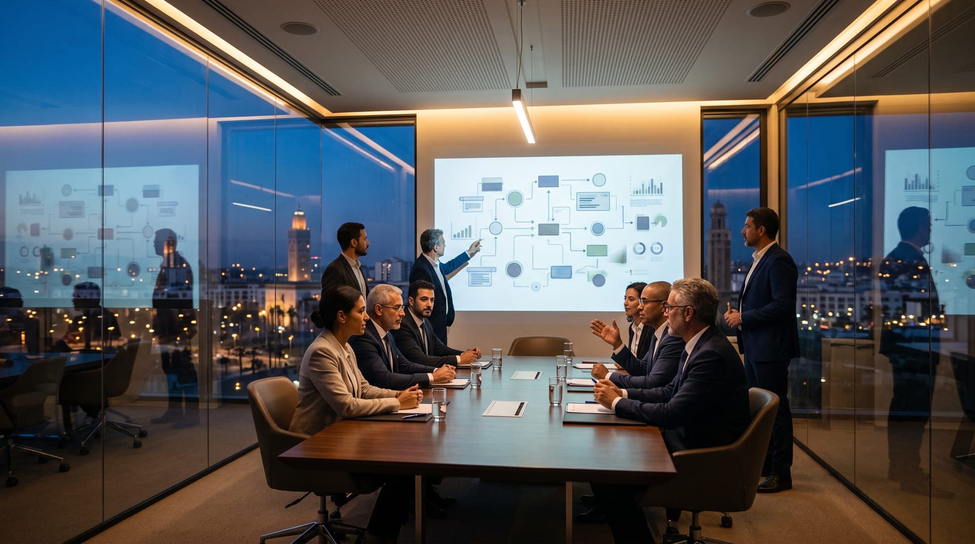 Illustration — Agence IA à Casablanca : comment choisir un partenaire pour déployer l'intelligence artificielle en entreprise