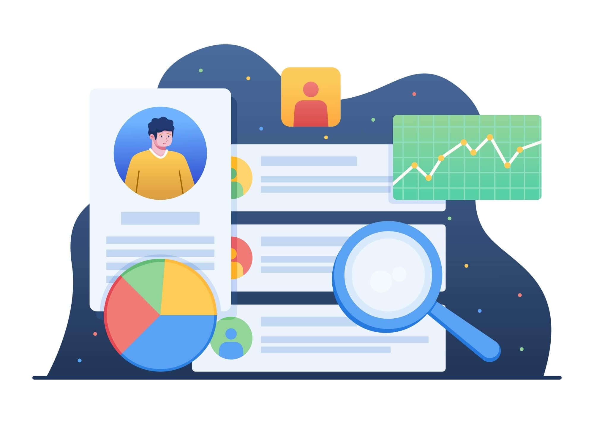 Illustration — Automatisation : Transformer Leads en Clients