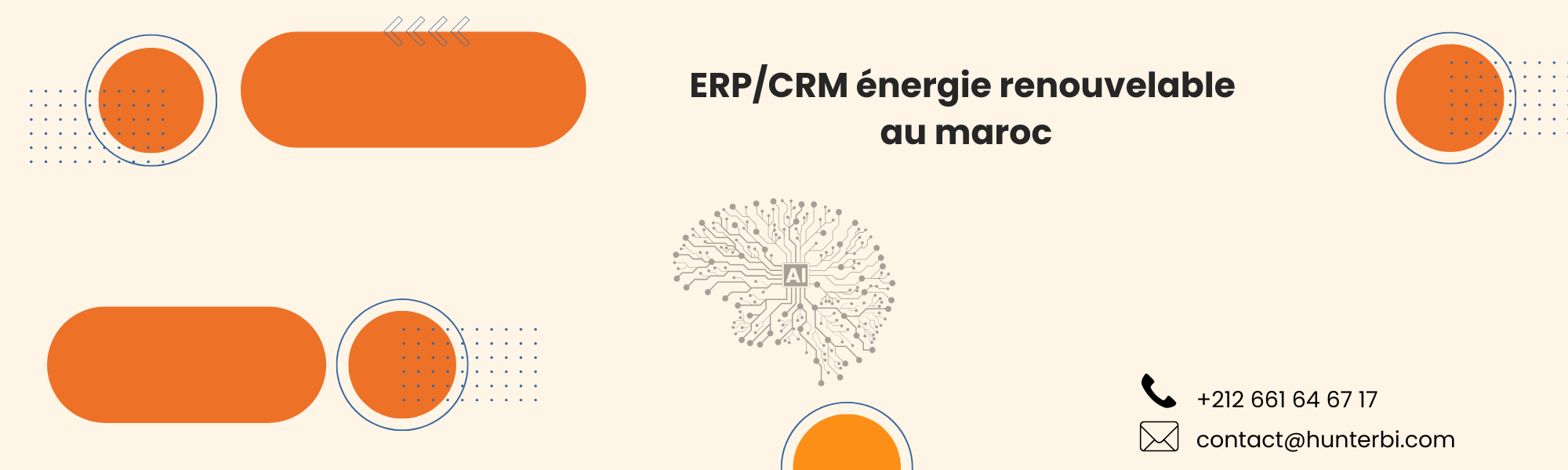 ERP/CRM énergie renouvelable au maroc